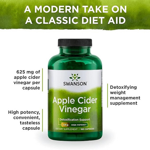 کپسول سرکه سیب سوانسون