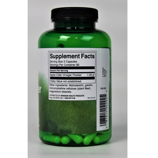 کپسول سرکه سیب سوانسون