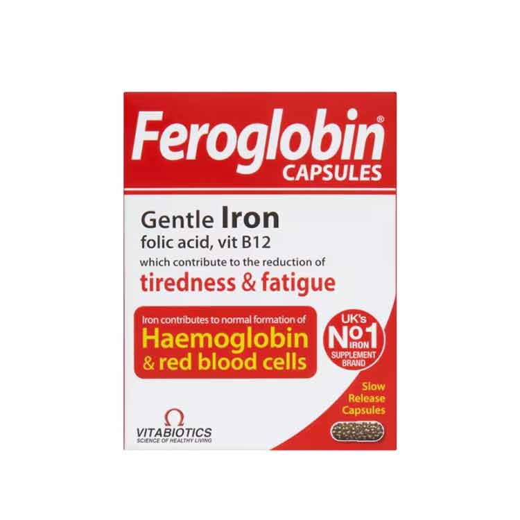 کپسول فروگلوبین ویتابیوتیکس انگلستان 30 عددی