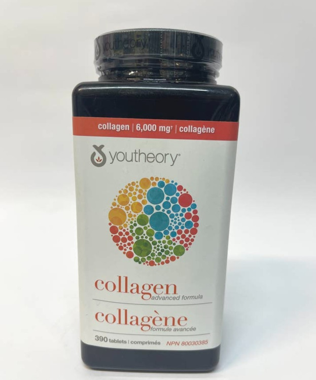 قرص کلاژن یوتئوری جوانساز پوست، مو و ناخن 390 عددی امریکایی