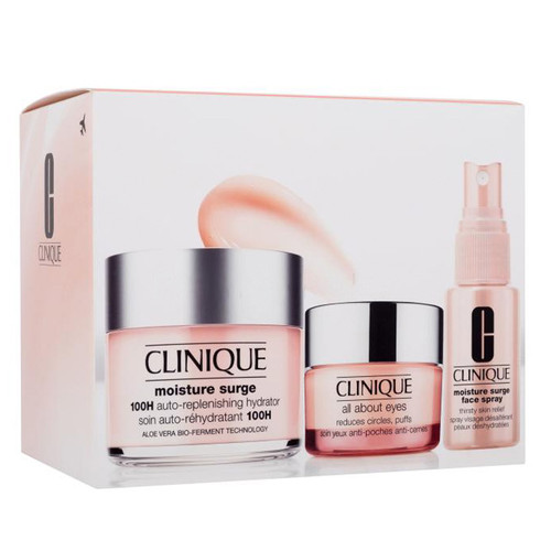 پک سه عددی آبرسان کلینیک Clinique مدل Moisture Surge | حجم 125، 30 و 15 میل