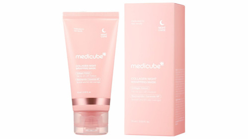 ماسک شب لایه بردار مدل کلاژن مدی کیوب
