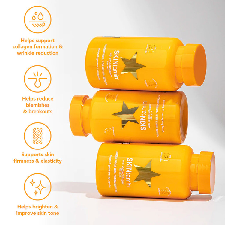 کپسول تقویت کننده پوست اسکین تامین 30 عددی