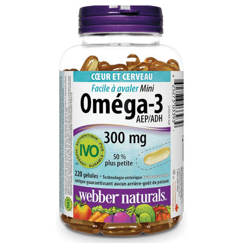 امگا 3 سالمون آلاسکا آزاد وبر نچرالز کانادا 300 میلی گرمی 180 عددی