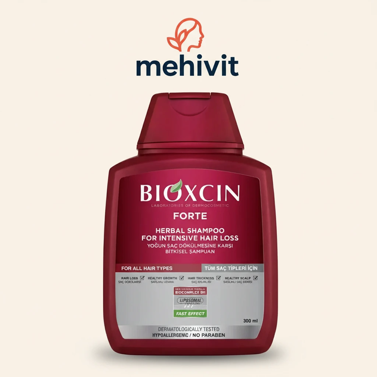 شامپو ضدریزش بیوکسین قرمز (اصل) فرمولاسیون تاثیرگذاری فوری