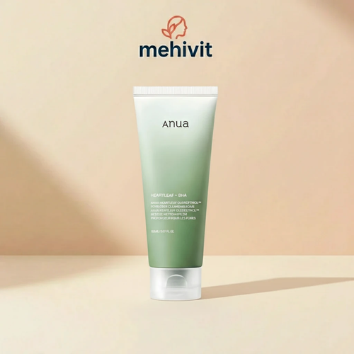 فوم شستشو عمیق منافذ آنوا ANUA مدل Heartleaf با BHA