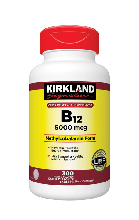 ویتامین B12 متیلکوبالامین کرکلند کانادا 300 عددی