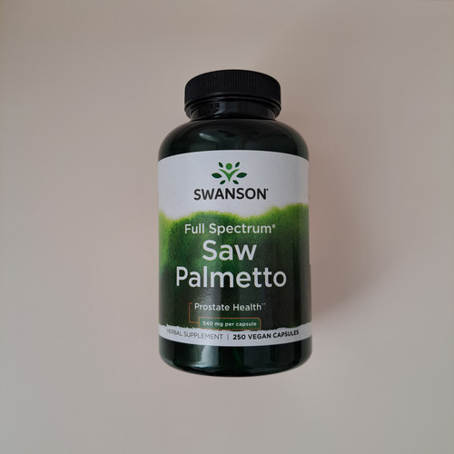کپسول عصاره سائوپالمتو Swanson Saw Palmetto 540mg سوانسون