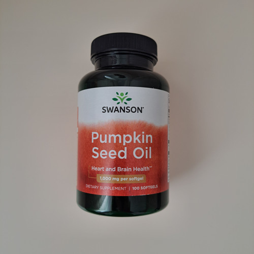 کپسول روغن تخم کدو تنبل سوانسون 1000 میلی گرم 100 عدد